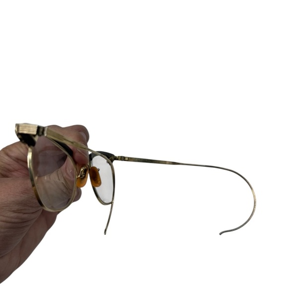 Vintage cat eye bejeweled mid century eyeglass frames. - Picture 6 of 8